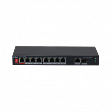 DH-PFS3110-8ET1GT1GF-96 10-портовый PoE-коммутатор 