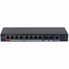 DH-S4210-8GT-110 10-портовый гигабитный PoE-коммутатор