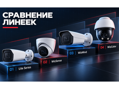 Сравнение линеек Dahua