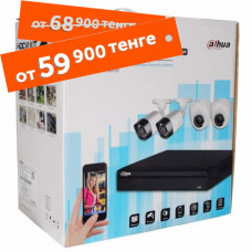Комплект из 4 камер Dahua FullHD