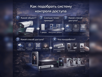Как подобрать систему контроля доступа