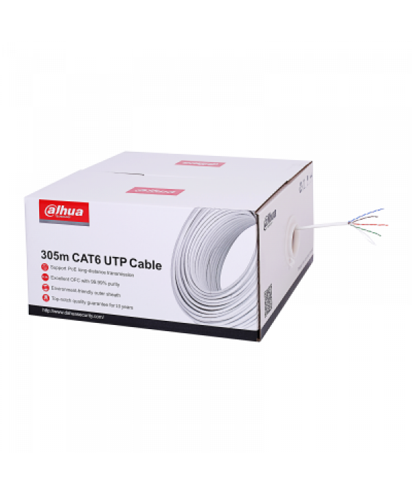 DH-PFM923I-6U-C Dahua Кабель UTP CAT6 LSZH длиной 305 м