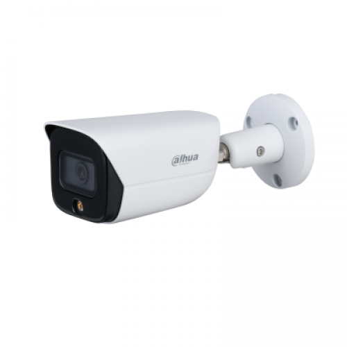 DH-IPC-HFW3249E-AS-LED Dahua 2-мегапиксельная полноцветная цилиндрическая IP видеокамера WizSense со светодиодной подсветкой