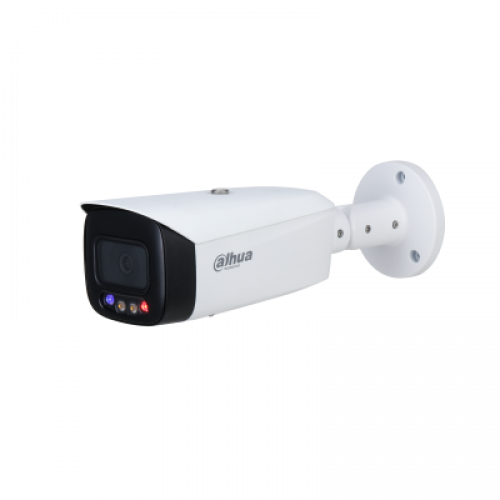 DH-IPC-HFW3249T1-AS-PV Dahua 2-мегапиксельная полноцветная цилиндрическая IP видеокамера WizSense с активным сдерживанием и фиксированным фокусным расстоянием