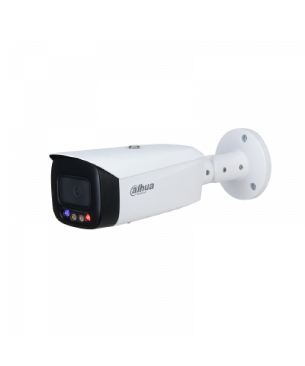 DH-IPC-HFW3249T1-AS-PV Dahua 2-мегапиксельная полноцветная цилиндрическая IP видеокамера WizSense с активным сдерживанием и фиксированным фокусным расстоянием