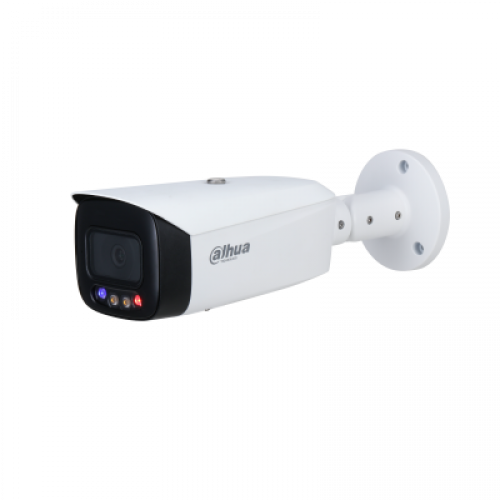DH-IPC-HFW3449T1-AS-PV Dahua 4-мегапиксельная полноцветная цилиндрическая IP видеокамера WizSense с фиксированным фокусным расстоянием и активным сдерживанием
