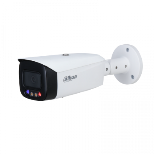 DH-IPC-HFW3849T1-AS-PV Dahua 8-мегапиксельная полноцветная цилиндрическая IP видеокамера WizSense с фиксированным фокусным расстоянием и активным сдерживанием
